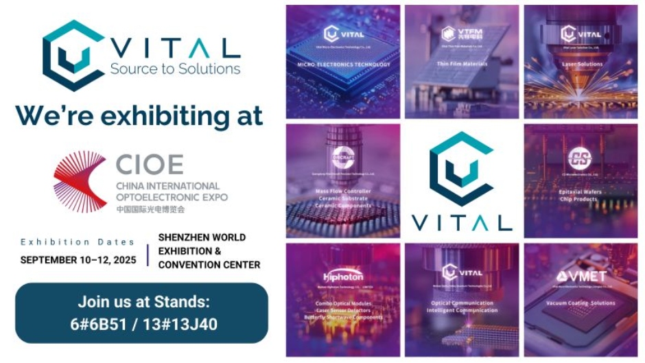 Vital exhibiting at CIOE