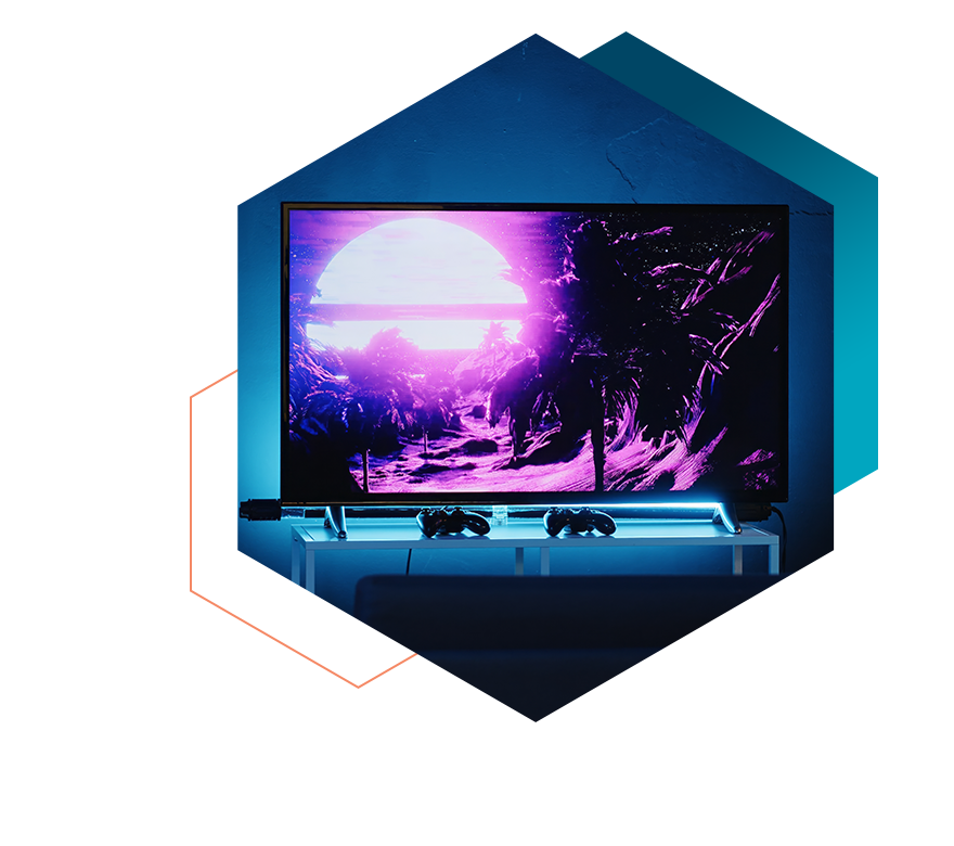 TV de tela plana